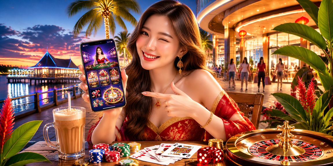 Pengguna Malaysia menggunakan aplikasi kasino dan permainan dalam talian gfl2 dari telefon pintar